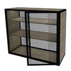 Sapateira De Madeira E Ferro Estilo Industrial - Tendenci - G