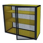 Sapateira De Madeira E Ferro Estilo Industrial - Tendenci - G