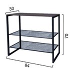 Sapateira De Madeira E Ferro Estilo Industrial - Tendenci - L