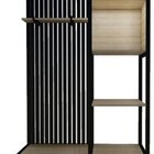 Sapateira De Madeira E Ferro Estilo Industrial - Tendenci - O