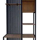 Sapateira De Madeira E Ferro Estilo Industrial - Tendenci - O