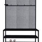 Sapateira De Madeira E Ferro Tendenci - Rígel - Preto - 1,00