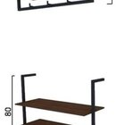 Sapateira De Madeira E Ferro Tendenci - Ursae - Chapa Vazada