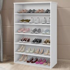 Sapateira De Madeira Estante Multiuso Prateleira Ajl Léa Bran