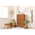 Sapateira De Madeira Liz - Nozes - Meu Móvel De Madeira