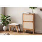 Sapateira De Madeira Serena - Mel - Meu Móvel De Madeira