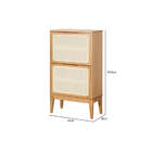 Sapateira De Madeira Serena - Mel - Meu Móvel De Madeira