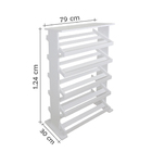 Sapateira De Piso Chão Para Closets E Quartos 15 Pares Sapato