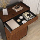 Sapateira De Porta Grande Hall De Entrada Madeira Multiuso Pr