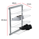 Sapateira Deslizante Lateral 8 Calçados Embutida Schmitt
