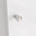 Sapateira Doha 1 Porta 3 Gavetas Com Nichos Decorativos Branco