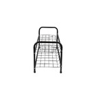 Sapateira Dois Andares Preta Mor