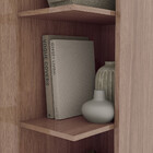 Sapateira Duetto Com Espelho 1 Porta Jequitibá Brilho - Henn