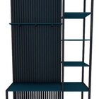 Sapateira E Cabideiro De Madeira E Ferro - Tendenci - Delta -