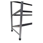 Sapateira Em Aço Inox Cromado Até 40 Pares Tênis Ou Sapatos