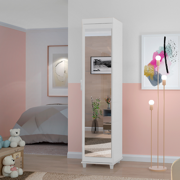 Sapateira Estante Organizador Multiuso Safira Branca Com Espe