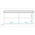 Sapateira Estofada 1 Porta Brv Móveis Castanho/estofado Preto