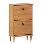 Sapateira Estreita Organizadora Madeira Mikka Compacta Tênis