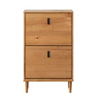 Sapateira Estreita Organizadora Madeira Mikka Compacta Tênis