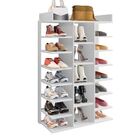 Sapateira Ferrary Multiuso Organizador Aberto Branco Mdf