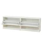 Sapateira Florenza 2 Pt Branca