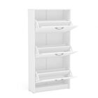 Sapateira Fortaleza 3 Portas Móveis Politorno Branco Cestaplus