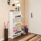 Sapateira Fortaleza Para 12 Calçados 3 Portas Basculantes Ben