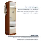 Sapateira Giratória Com Porta De Espelho Para 11 A 20 Pares E