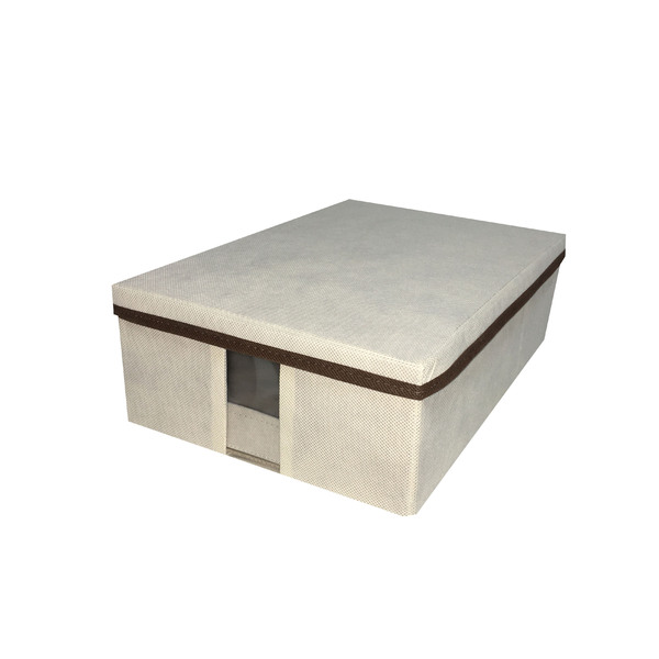 Sapateira Grande Com Visor Tampa Caixa Multiuso Para Closet-