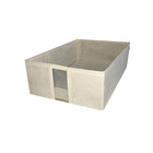 Sapateira Grande Com Visor Tampa Caixa Multiuso Para Closet-