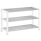 Sapateira Hall De Entrada Metal Organizador Estante 9 Pares D