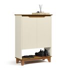 Sapateira Hall Flow Off/freijó – Ej Móveis