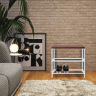 Sapateira Industrial Base Aço Branco Shoemaker Madeira Castan