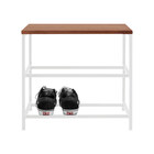 Sapateira Industrial Base Aço Branco Shoemaker Madeira Mel G1