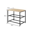 Sapateira Industrial Daf Mobiliário Branco/castanho