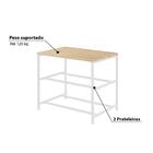 Sapateira Industrial - Natural/branco