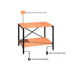 Sapateira Industrial Padova Para Hall De Entrada Artefamol Pr