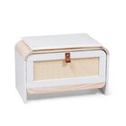 Sapateira Infantil 1 Porta Com Assento Estofado Wave Casatema