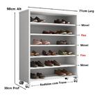 Sapateira Infantil  Panamá Multiuso Branca Com Rodízio