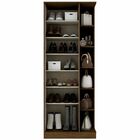 Sapateira Jhully 1 Porta Com Espelho Castanho Hp - Bci Móveis