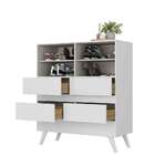 Sapateira Julia 4 Gavetas Branco - Moville