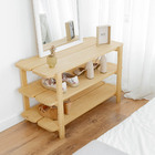 Sapateira Laguna 3 Prat 90cm Em Madeira - Mel