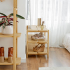 Sapateira Laguna 3 Prat 90cm Em Madeira - Mel