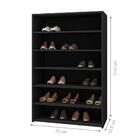 Sapateira Lana Preto 5 Prateleiras