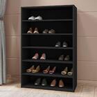 Sapateira Lana Preto 5 Prateleiras