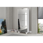 Sapateira Londres C/ Espelho Branco - Rede Móveis -