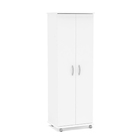 Sapateira Madeira Branca 1,67x60x42cm Politorno