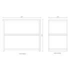 Sapateira Matte Branca Em Mdf