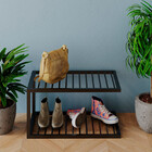 Sapateira Moderna Estilo Industrial Persei 60x30x30