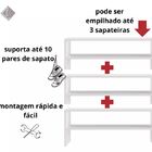 Sapateira Modular Empilhável Porta Sapatos